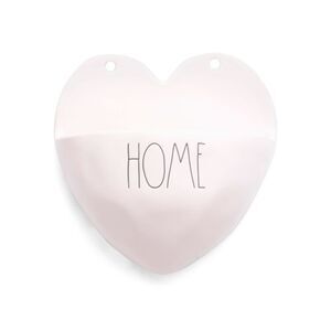 Rae Dunn HOME Soft Pink Heart Wall Planter NWT